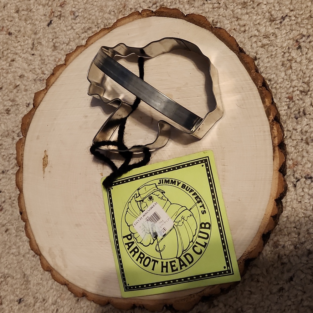 Jimmy Buffet's Margaritaville Parrot Head Club Cookie Cutter NEW